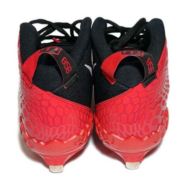 Nike Force Zoom Trout 5 Baseball Cleats Red Mens Size 13 - Picture 4 of 5
